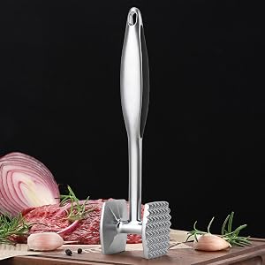 FOOD-GRADE DUAL-SIDED MEAT MALLET
