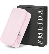 Fmeida Structured Pink Pencil Case for Girls, Aesthetic Back to School Gift | Gift Box, 5 Compart...