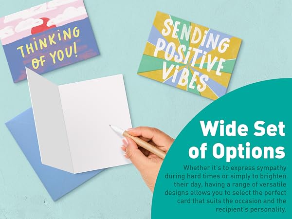 thinking of you cards encouragement cards with envelopes hello cards with envelopes boxed cards