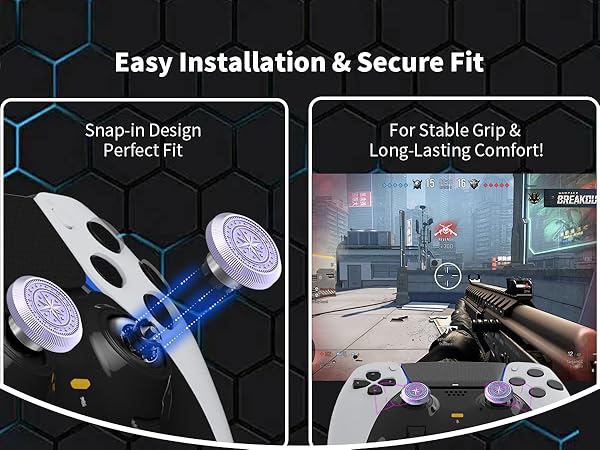 interchangeable Thumbsticks for PS5 Edge Controller