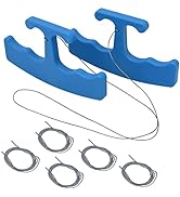 NEWISHTOOL PlateLine Remover Car Emblem Removal Tool with 5PCS 60CM PE Cord for Easily Remove Veh...