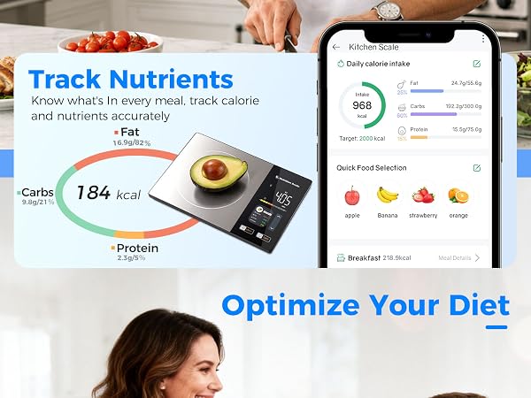 BakFee Nutrition Scale