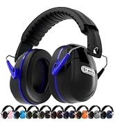 Dr.meter Noise Reduction Ear Muffs, SNR31dB Hearing Protection Sensory Earmuffs, Noise Cancelling...