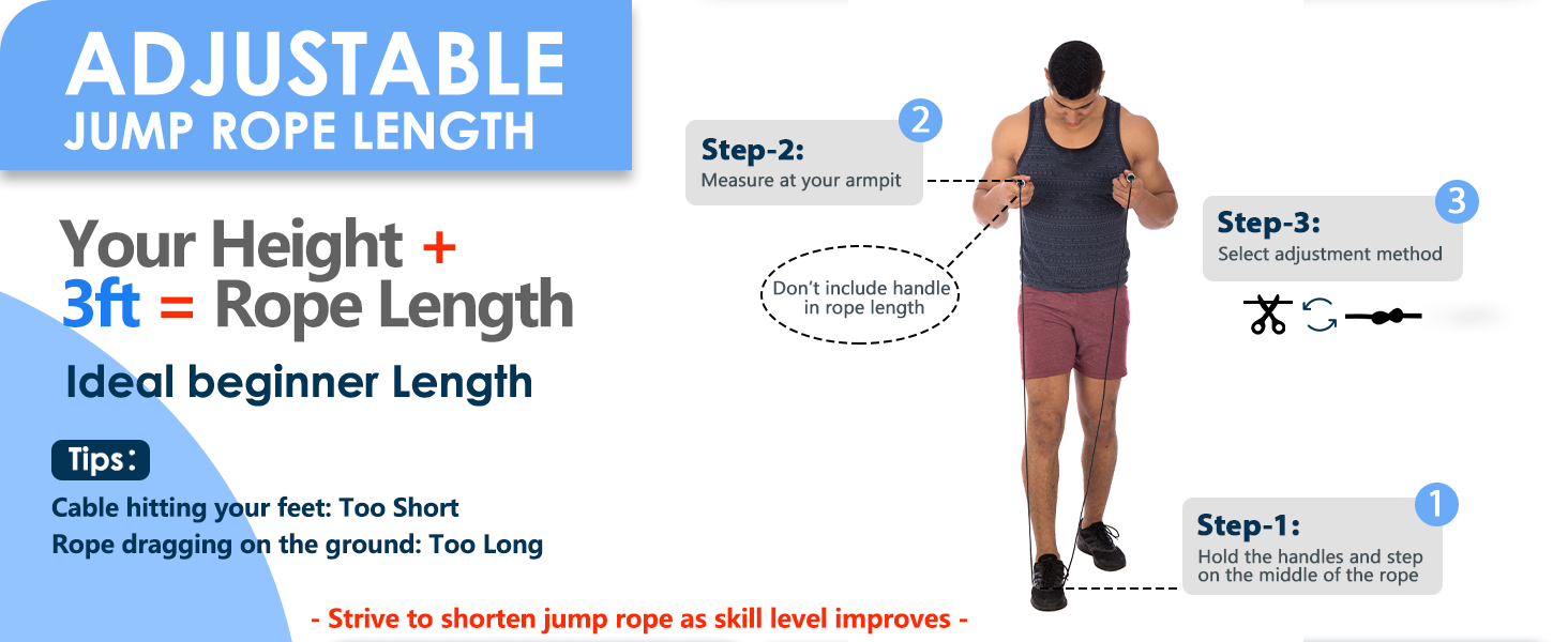adjustable jump rope