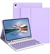 Divufus Keyboard Case for iPad 10th Generation 10.9 Inch 2022 [Magnetic Detachable Wireless Keybo...