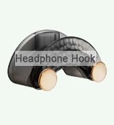 headphone hook holder