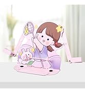 Honagu Upgrade Book Stand Book Holder Metal Desk Book Stand for Reading Hands Free, Adjustable Te...