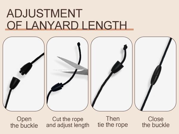 Silicone Beaded Lanyard