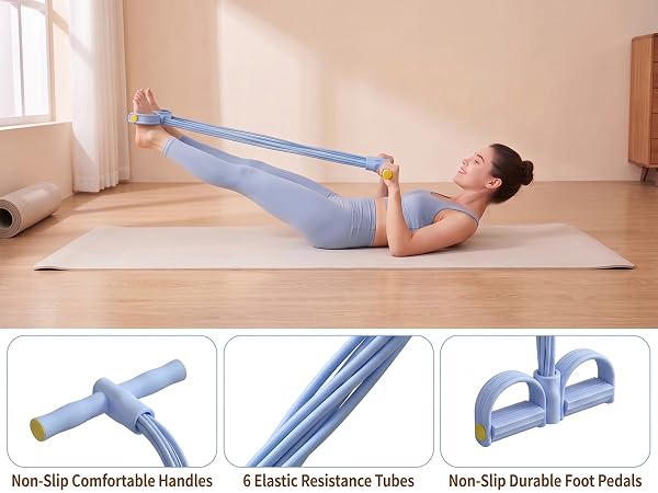 Pedal Resistance Bands with Handles