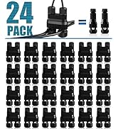 SUNVIE Fastlock2 Low Voltage Wire Connector Landscape Lighting Connectors 12-18 Gauge Waterproof ...
