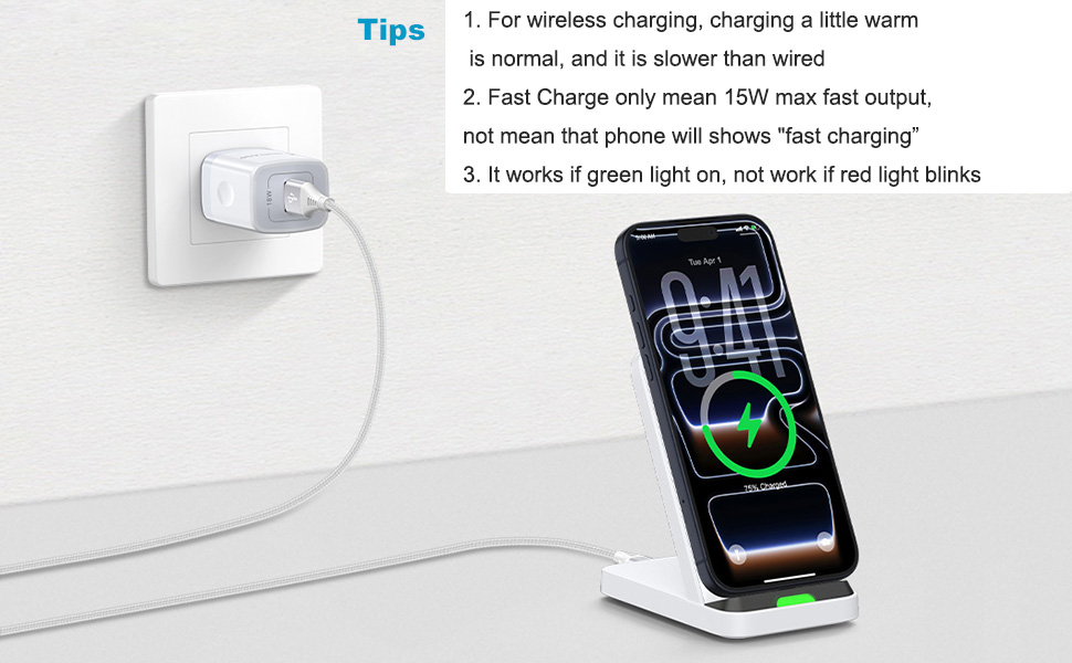 wireless charger stand fb86002