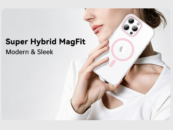 clear light pink case