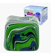 GSOOUOLD 7cm Squishy Ice Cube Fidget Toy, Sugar Ball Stress Cube for Kids Adults, Soft Squishies ...