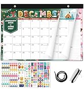 Ospelelf 2026-2027 Calendar Magnetic Desk Wall Desktop Monthly Planner from January 2026 - June 2...