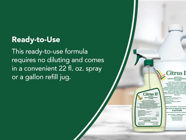 Beaumont - Citrus II - Hospital Germicidal Deodorizing Cleaner