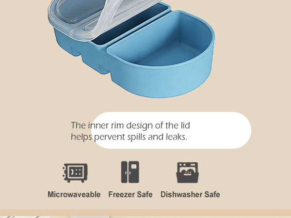 3 Pack Reusable Silicone Snack Containers with Lids