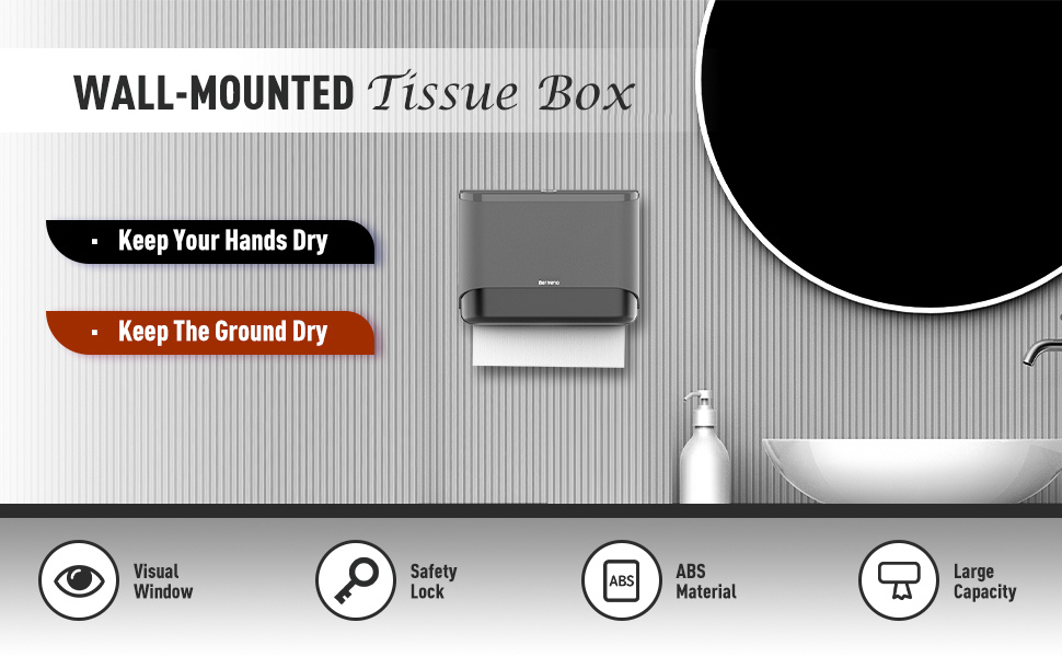 Wall Mount Paper Towel Dispenser