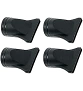 4pcs Hair Dryer Nozzle Attachment, Wide Airflow Concentrator for Faster Drying, Lightweight Desig...