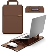 Nillkin 16 inch Laptop Sleeve with Handle (4-in-1), 2 Stand Modes, MacBook Sleeve with Adjustable...
