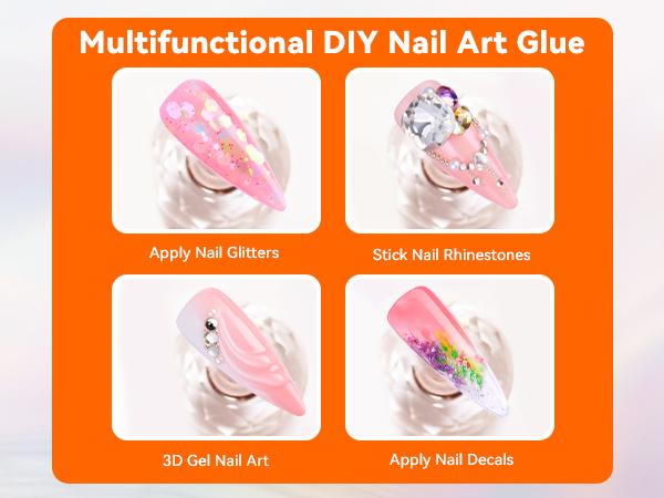nail rhinestone glue
