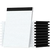 Ciphyfee Graph Paper 8.5 X 11, 20 Pack, 4x4 Quad Ruled, Grid Paper Pad 8-1/2" X 11.75", Grid Pad ...