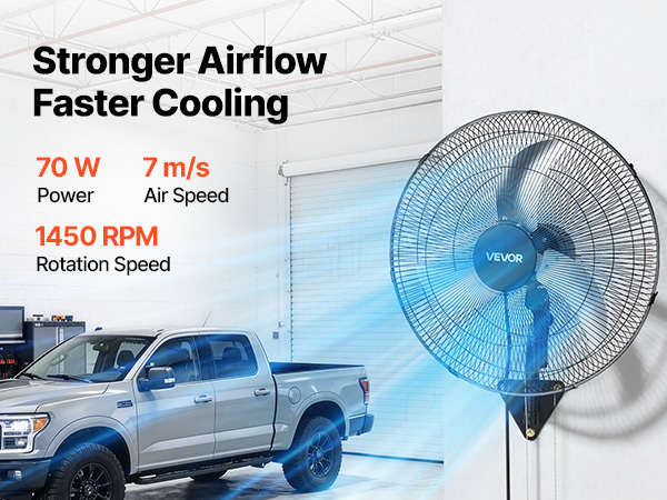 wall mount fan