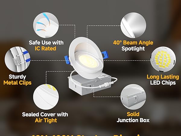 eyeball directional recessed light