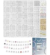 Mio Angle Letter Beads 1640Pcs 39 Styles Friendship Bracelets Assorted Number Beads Preppy Beads ...