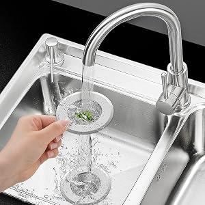 bathroom sinks, hair drain catcher, drain stopper, pasta strainer, sink drain stopper, sink mat