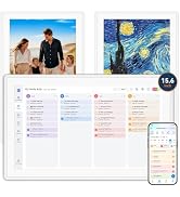 Cotoala Digital Calendar 15.6-inch, 3-in-1 Family Calendar Wall Touch Screen, Photo Frame & Art G...