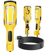 WILAWELS 24W LED Work Light, 15FT 3000LM COB LED Light, Handheld Underhood Trouble Light with Cor...