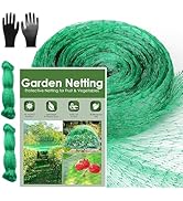 SPERO SPERA 2PCS Bird Netting for Garden 13x20Ft,Protect Vegetable Plants and Fruit Trees,Plastic...