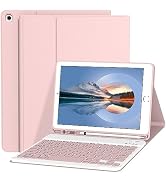 Divufus Keyboard Case for iPad 9th/8th/7th Generation 10.2 Inch [Magnetic Detachable Wireless Key...