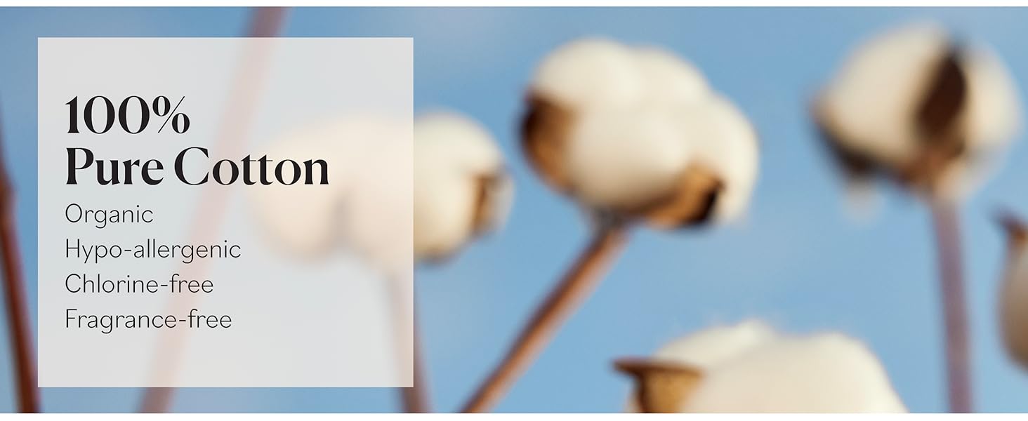 Sky Organics Organic Baby Cotton Swabs are 100% pure cotton