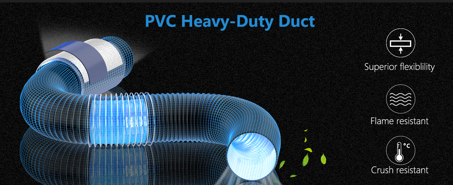 PVC Heavy-Duty Duct