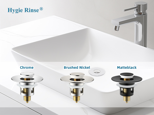 Bathroom Sink Pop Up Drain Strainer