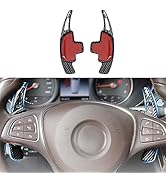 Karltys Carbon Fiber Steering Wheel Paddle Shifter Extension for Mercedes Benz B C GLA GLC GLE S ...