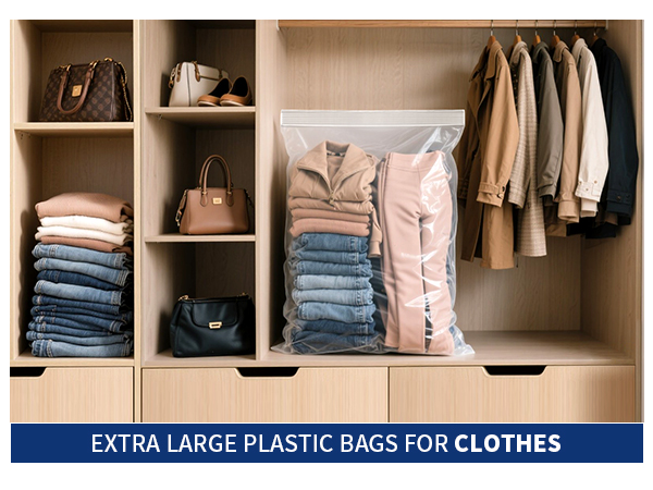 large ziplock bags for storage