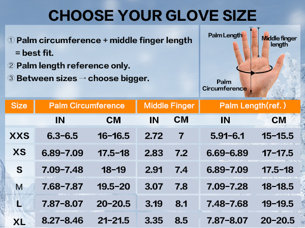 fewtur winter gloves men