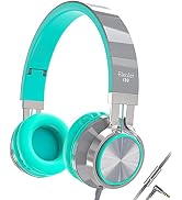 Elecder i39 Headphones with Microphone Foldable Lightweight Adjustable On Ear Headsets with 3.5mm...