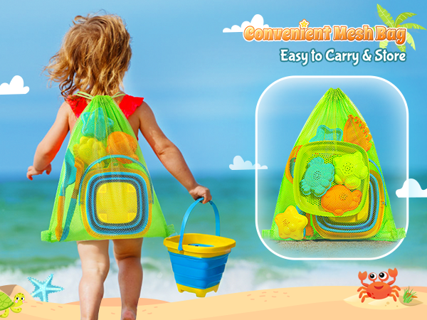 collapsible sand toys