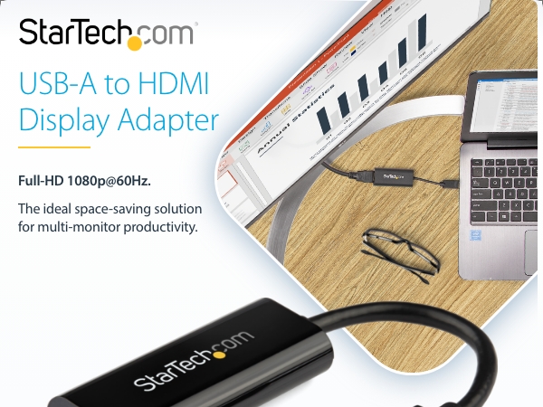 USB-A to HDMI Display Adapter