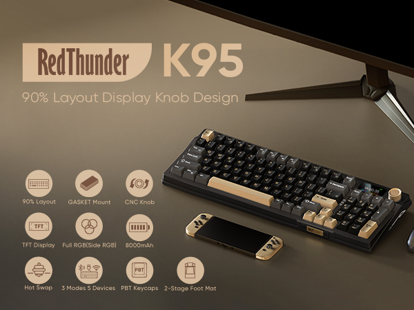 wireless rgb keyboard