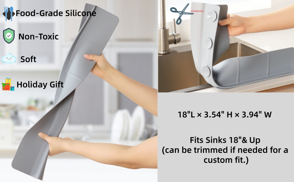 sink splash guard
