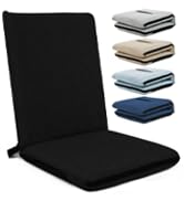 FASTMOMENT Floor Chair with Back Support Adjustable Meditation Chair with 14 Positions Portable G...
