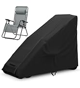 STARTWO Zero Gravity Chair Cover Outdoor Waterproof Folding Lounge Armchair Cover for Zero Gravit...