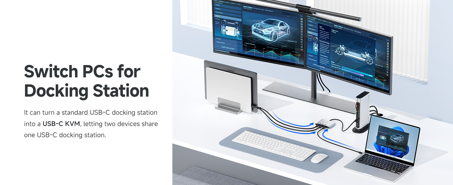 kvm usb c
