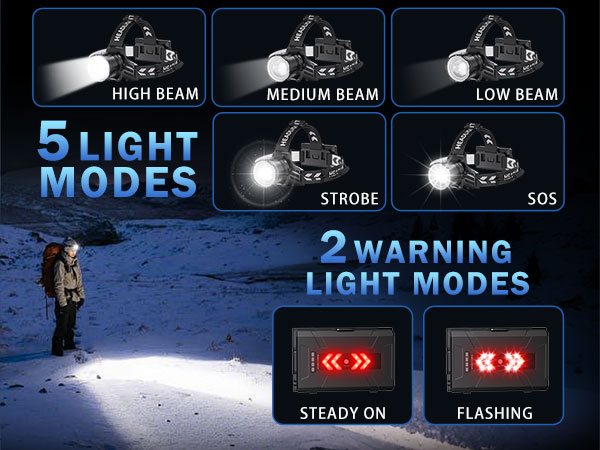 5 light modes