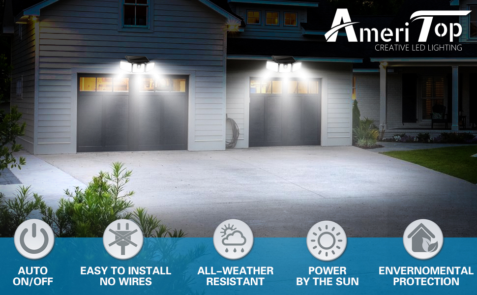 Outdoor solar lights