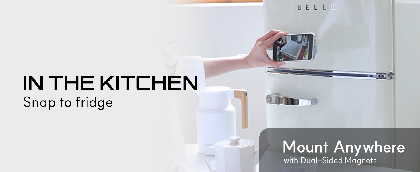 In the kitchen
